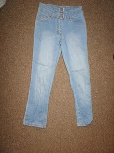 Nuevos pantalones vaqueros Attitude niños niñas niños azul mezclilla 170 cm edad 15 - Imagen 1 de 4