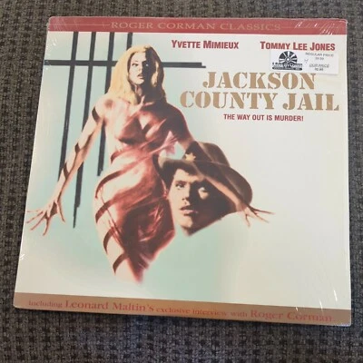 Jackson County Jail - B-Movie Cult Classic Laserdisc Like New. In shrink - Image 1 of 2