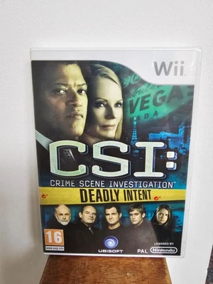CSI: Deadly Intent Nintendo Wii Video Game PAL - Brand New Sealed - Image 1 of 2