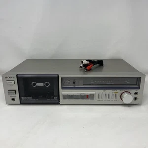 Vintage Sony TC-FX30 Stereo Cassette Deck -NEW BELTS- Type I, II, III, IV, Dolby - Picture 1 of 8