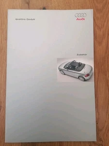 Audi Quattro Zubehör Prospekt 02/00 - Neuwertiger Zustand  - Bild 1 von 2