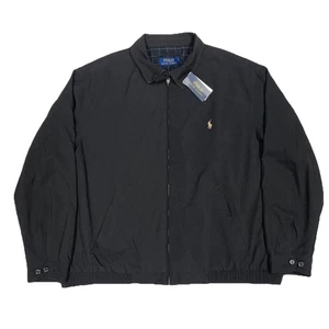 Polo Ralph Lauren Harrington Jacke Schwarz Herren 2XB Big & Tall Neu mit Etikett - Bild 1 von 11