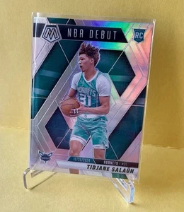 2024-25 Panini Mosaic Tidjane Salaun debut en la NBA #268 (RC) Silver Prizm Hornets - Imagen 1 de 3