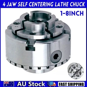 4 Jaw Self Centering Lathe Chuck Wood Turning Chuck AU - Picture 1 of 8