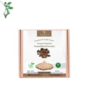 Bergenia ligulata Pasanbhed Powder Indian Organic Free Shipping 100gm - Picture 1 of 4