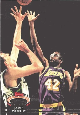 Stadium Club #327 James Worthy 1992-93 Foto 1 de 2