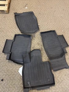 FORD EXPLORER ALL WEATHER FLOOR CARPET COVER LINER MAT OEM 2020 - 2022 -SET- - Picture 1 of 2