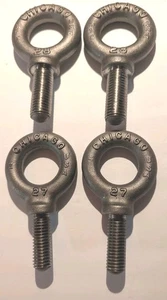 4 pernos de ojo Chicago Hardware 28 27 EE. UU. - Imagen 1 de 5