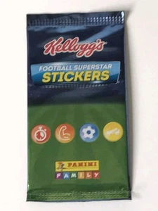 Panini Kelloggs Football Superstar 2018 Mbappe Messi Ronaldo 9x Pacchetti Adesivi - Foto 1 di 11