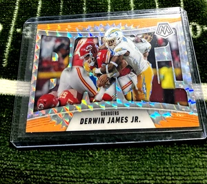 2025 MOSAIC BANG 4 DERWIN JAMES JR ARANCIONE MOSAIC PRIZM - Foto 1 di 2