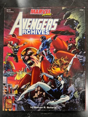 TSR MHR3 Marvel Super Heroes Avengers Archives Box Set - COMPLETE! - Image 1 of 4