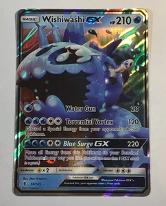 Pokemon Karte | Wishiwashi GX 38/145 | 2017 SM - Guardians Rising LP - Bild 1 von 2