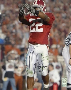 Guantes Mark Ingram Firmados Auto UA Alabama Crimson Tide 2009 BCS 16x20 Foto GTSM - Imagen 1 de 1