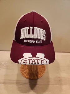 Adidas Mississippi State Bulldogs Jugend Baseball Mütze Kappe weinrot verstellbar - Bild 1 von 10