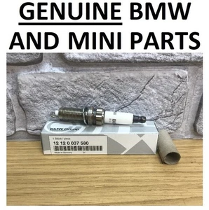 GENUINE BMW 5 6 series F10, F13 etc High Power Spark Plug 12120037580 Bosch 29B3 - Picture 1 of 4