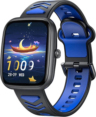 Smartwatch Kinder Telefonfunktion GPS Tracker SOS Armbanduhr für iPhone Samsung - Bild 1 von 4