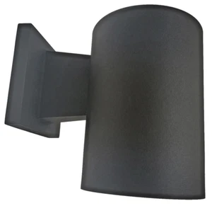 Progress Lighting 5" Black Wall Cylinder **PRICE DROP** - Picture 1 of 7