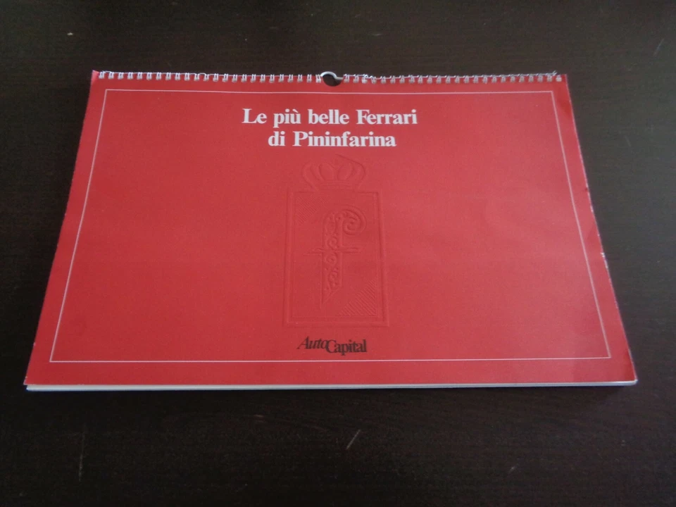 CALENDARIO LE PIÙ BELLE FERRARI DI PININFARINA AUTOCAPITAL 1991 IN COND. OTTIME - Immagine 1 di 1