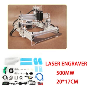 Máquina de marcado láser CNC USB 220 V 3 ejes mini cortadora de madera metalistería Reino Unido - Imagen 1 de 11