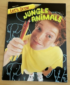 Let's Draw Jungle Animals Book - Picture 1 of 3