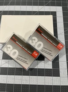 Casetes de dictado profesional Norelco (2) C-6 30 minutos - nuevos - Imagen 1 de 8