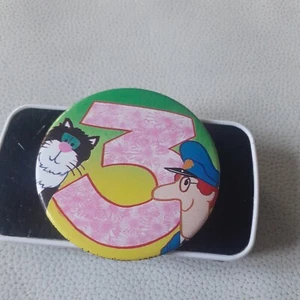 Postman Pat 3rd Birthday Vintage badge - Foto 1 di 3