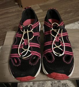 Speedo Hydro Comfort Water-Beach  Shoes Women’s Size 7  EUC Black/Pink