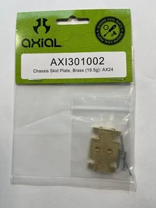 AXIAL Ax10 Heavy Duty Brass Skid Plate. 1/24th Scale Skid Plate Axial Crawler - Picture 1 of 1