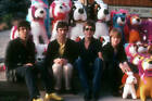 Talking Heads pose in front of stuffed animals 1977 OLD MUSIC PHOTO 5