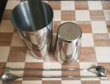 Top Shelf Professional Bar ware 4piece Set (Shaker and Spoons) Stainless Steel 