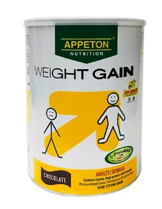 1 Tin X APPETON Weight Gain for Adult - Chocolate 450g NEW DHL Shipping - Picture 1 of 2