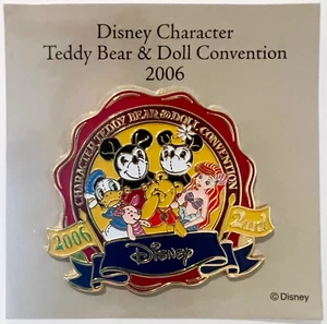 Pooh Ariel 2nd Teddy Bear & Doll Convention 2006 Japan Disney Pin L02 - Picture 1 of 1