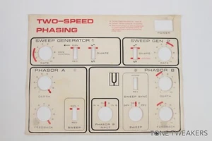 Mutron Biphase Patch Templates Settings Overlays #2 Rare VINTAGE GEAR DEALER - Picture 1 of 3