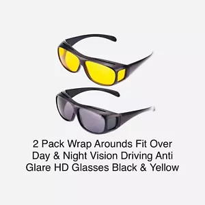 Nachtfahren über Brille, die über die Spezifikationen passt: Blendfrei HD. Schnellbrille - Bild 1 von 17