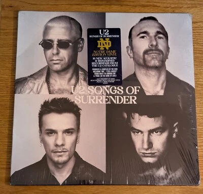 U2 – SONGS OF SURRENDER - 180G BLUE & GOLD VINYL 2XLP NORTE DAME - CB - Image 1 of 2