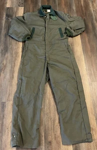 Vintage Sears Work'N Leisure Spruce Green 42R Michael Myers Cosplay Coveralls - Picture 1 of 4