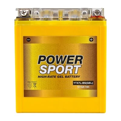 ExpertPower 12V 7Ah GEL Battery for 1995-2007 Kawasaki Ninja EX250 KL KLX 250 Foto 1 de 4