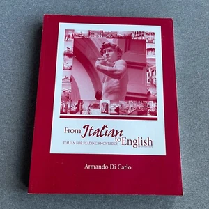 From Italian to English - Italian for Reading Knowledge Paperback - Picture 1 of 15