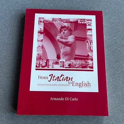 From Italian to English - Italian for Reading Knowledge Paperback - Image 1 of 4