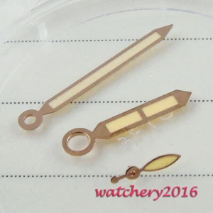 Hochwertige Uhrzeiger Roségold Farbe passend für ETA 6497 6498 ST36 Uhrwerk - Bild 1 von 1