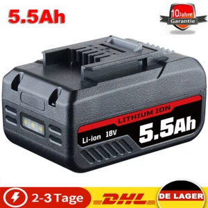 Für Einhell 18V 5,5Ah Ersatzakku PXC X-Change Li-Ion alle PXC-Geräte mit LED - Bild 1 von 14
