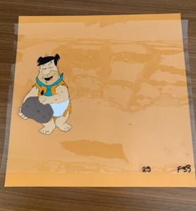 Vintage Original Animation Cel Flintstones Hanna Barbera Early 70’s - Picture 1 of 4