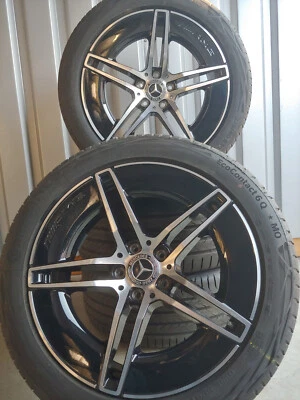 Original Mercedes-Benz E-Klasse W214 S214 19 Zoll AMG Sommerräder DOT23 +6mm - Bild 1 von 4