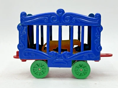 Gilbert American Flyer S Gauge 643 Allied Circus Cage w/Yellow Panther - Image 1 of 4