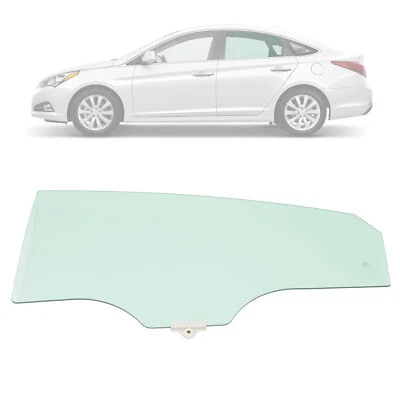 Door Glasses Rear Driver Left Side Hand for Hyundai Sonata 2011 2012 2013-2015 - Изображение 1 из 4