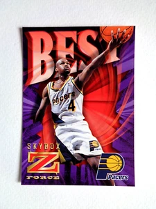 1996-97 SKYBOX Z-FORCE *Z-CLING* PARALLEL #36 TRAVIS BEST INDIANA PACERS - Picture 1 of 2