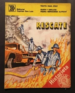 Revista de cómics cubanos ""Rescate"" bombero cómic Cuba Historietas 1980 - Imagen 1 de 9