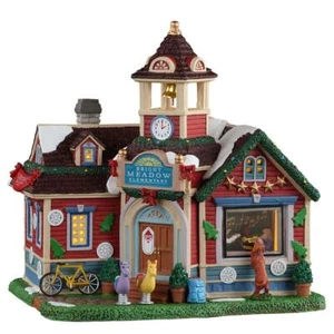 Escuela colorida Lemax 2021 Bright Meadow Elementary Caddington Village #15766 Lemax - Imagen 1 de 3