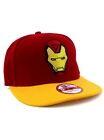 New Era Iron Man 9fifty Strapback Hat Adjustable Marvel Heroes Cap Avengers Red