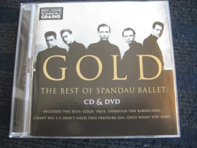 CD & DVD  SPANDAU BALLET  GOLD  The Best of  Neuwertig  jeweils 16 Tracks   - Bild 1 von 4